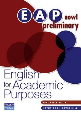 EAP Now! Preliminary Teacher's Book book