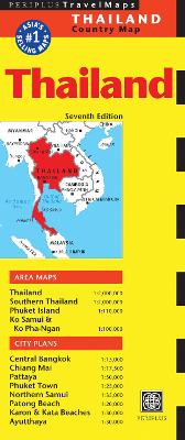 Thailand Travel Map Seventh Edition by Periplus Editors