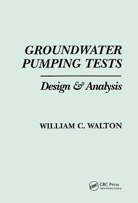 Groundwater Pumping Tests book