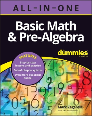 Basic Math & Pre-Algebra All-in-One For Dummies (+ Chapter Quizzes Online) book