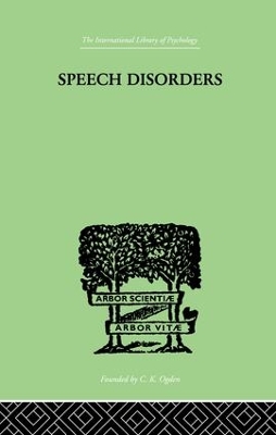 Speech Disorders book