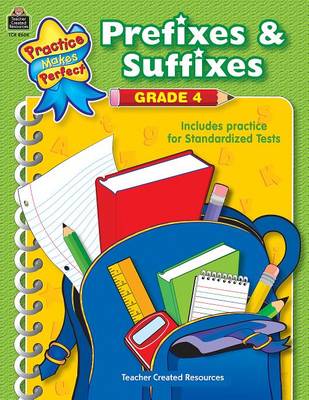 Prefixes & Suffixes Grade 4 book
