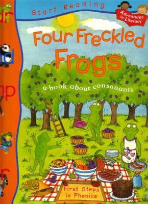 Four Freckled Frogs book