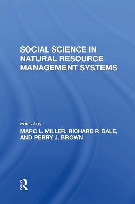 Social Science In Natural Resource Management Systems book