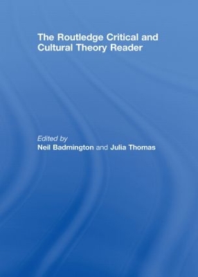 Routledge Critical and Cultural Theory Reader book