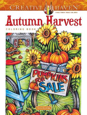 Creative Haven Autumn Harvest Coloring Book book