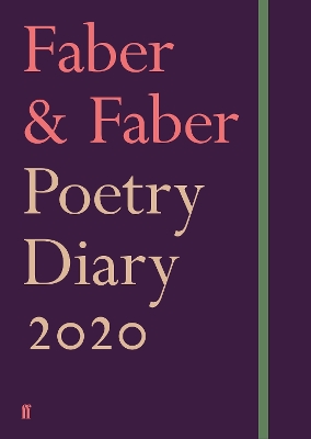 Faber & Faber Poetry Diary 2020 book