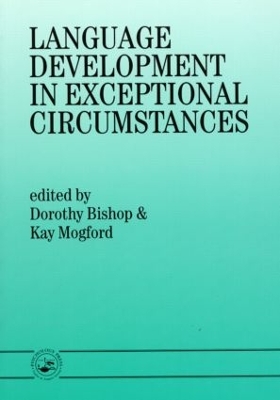 Language Development In Exceptional Circumstances book