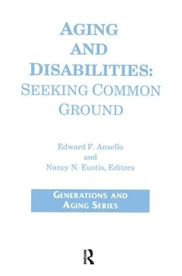 Aging and Disabilities book