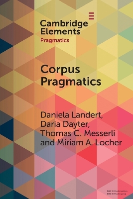 Corpus Pragmatics book