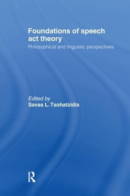 Foundations of Speech Act Theory book