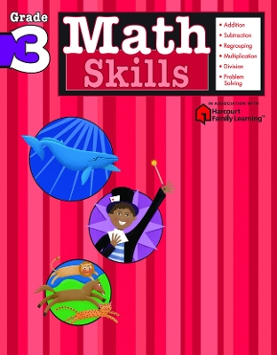 Math Skills: Grade 3 (Flash Kids Harcourt Family Learning) book