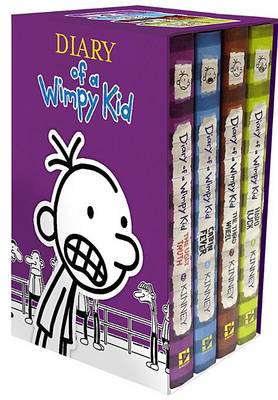 Diary of a Wimpy Kid Box of Books by Jeff Kinney