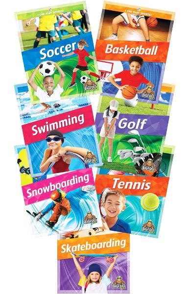 I Can Play Sports Set of 7 book