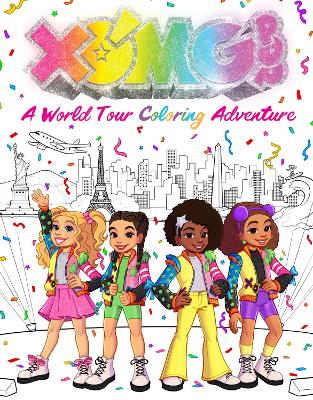 XOMG POP!: A World Tour Coloring Adventure book