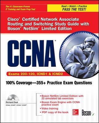CCNA Cisco Certified Network Associate Routing and Switching Study Guide (Exams 200-120, ICND1, & ICND2), with Boson NetSim Limited Edition book