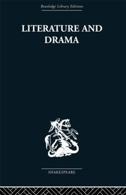 Literature and Drama book