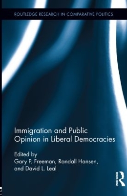 Immigration and Public Opinion in Liberal Democracies book