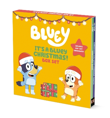 It's a Bluey Christmas! Box Set: Includes Pop-Out Ornaments book