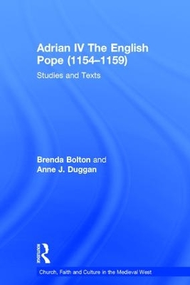 Adrian IV The English Pope (1154-1159) book