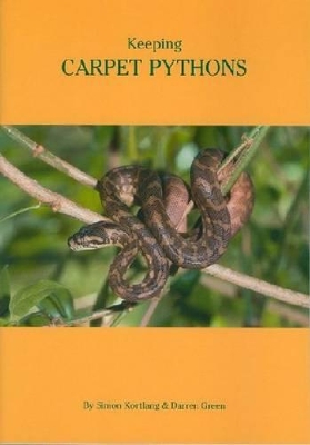 Keeping Carpet Pythons book