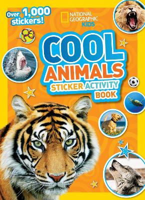 Cool Animals Sticker Activity Book: Over 1,000 stickers! book