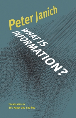 What Is Information? book