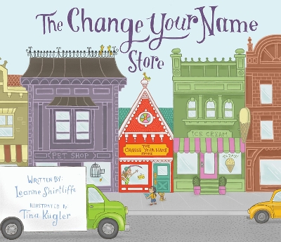 Change Your Name Store book