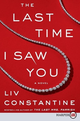 The Last Time I Saw You [Large Print] by Liv Constantine