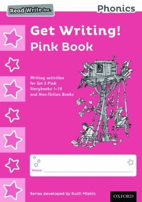 Read Write Inc. Phonics: Get Writing! Pink Book Pack of 10 book