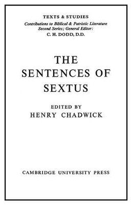 Sentences of Sextus book