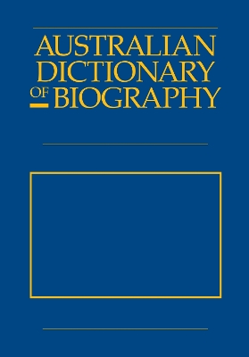 Australian Dictionary Of Biography V6 book