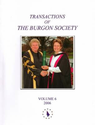 Transactions of the Burgon Society book