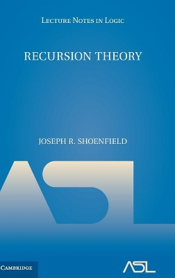 Recursion Theory by Joseph R. Shoenfield