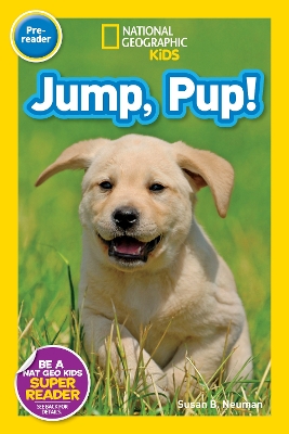 Nat Geo Readers Jump Pup! Pre-reader book