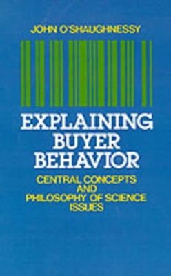 Explaining Buyer Behavior book