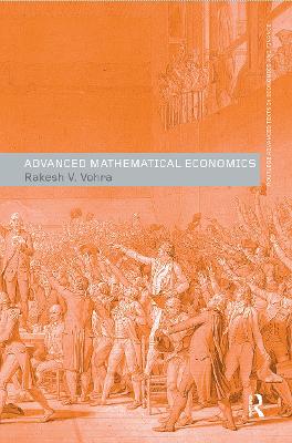 Advanced Mathematical Economics book