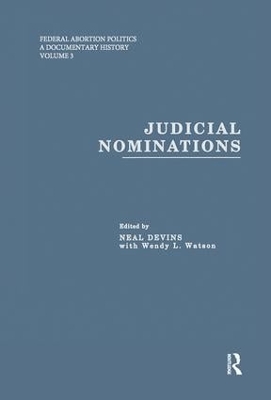 Judicial Nominations book