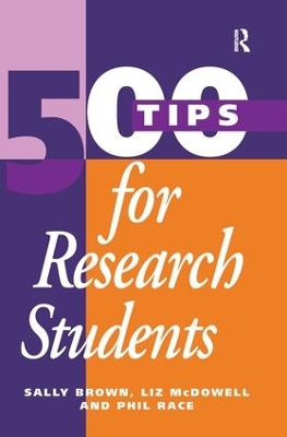 500 Tips for Research Students book