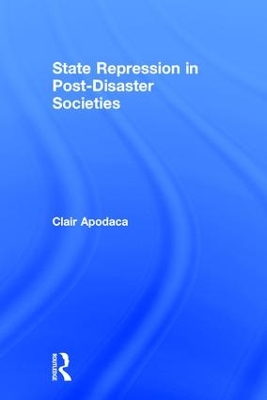 State Repression in Post-Disaster Societies book