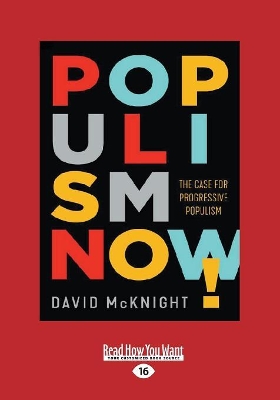 Populism Now! by David McKnight