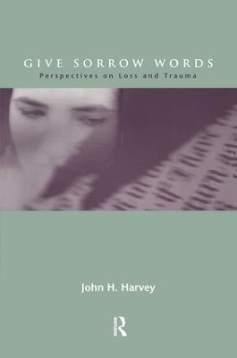 Give Sorrow Words book