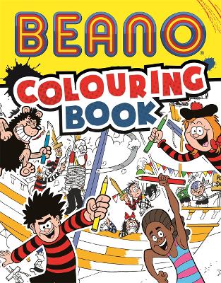 Beano Colouring Book book