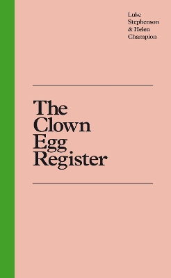 Clown Egg Register book