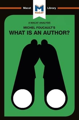 Michel Foucault's What Is An Author? book