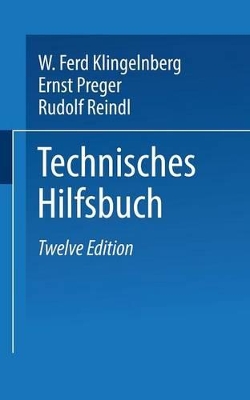 Klingelnberg Technisches Hilfsbuch by Ernst Preger