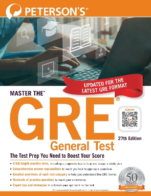 Master the GRE book