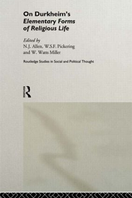 On Durkheim's Elementary Forms of Religious Life by N.J. Allen