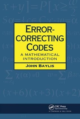 Error Correcting Codes book