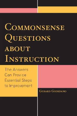 Commonsense Questions about Instruction book